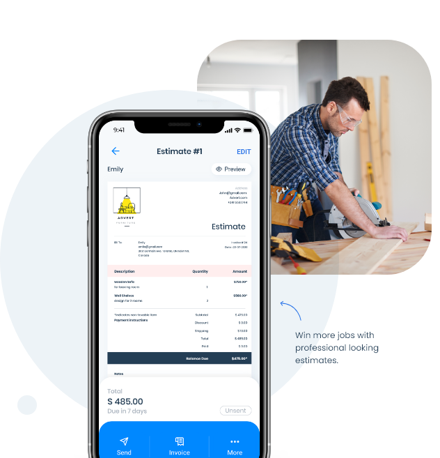 Online estimate software