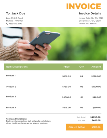 Invoice with InvoiceOwl