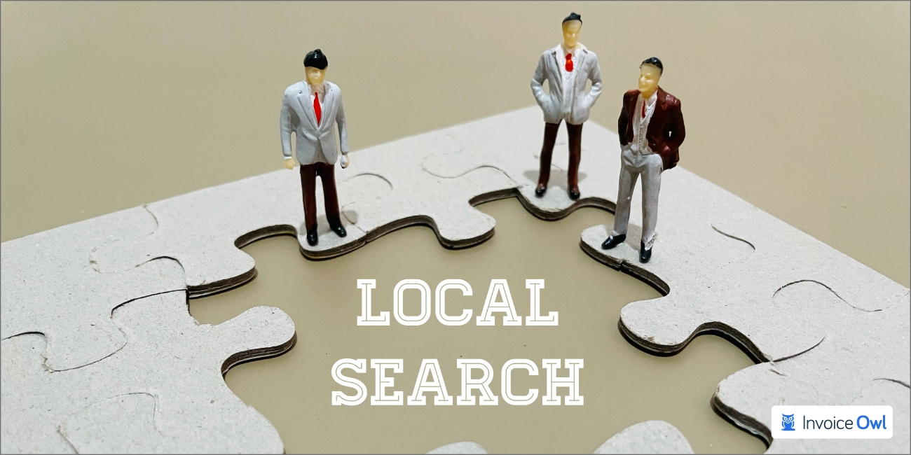 Home Service Business Marketing tips showing local search results