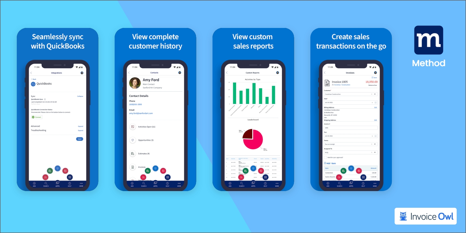 Method Field Services appliance repair scheduling app