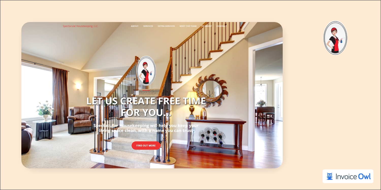 Spectacular Housekeeping website