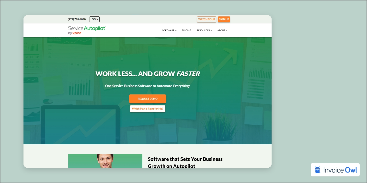 Service Autopilot platform interface