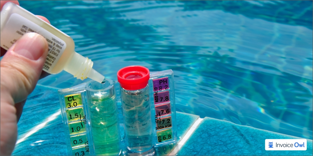 Testing and maintaining pool pH levels