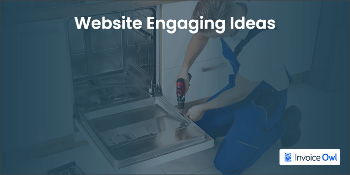 Website engaging ideas showing key elements of an effective appliance repair website