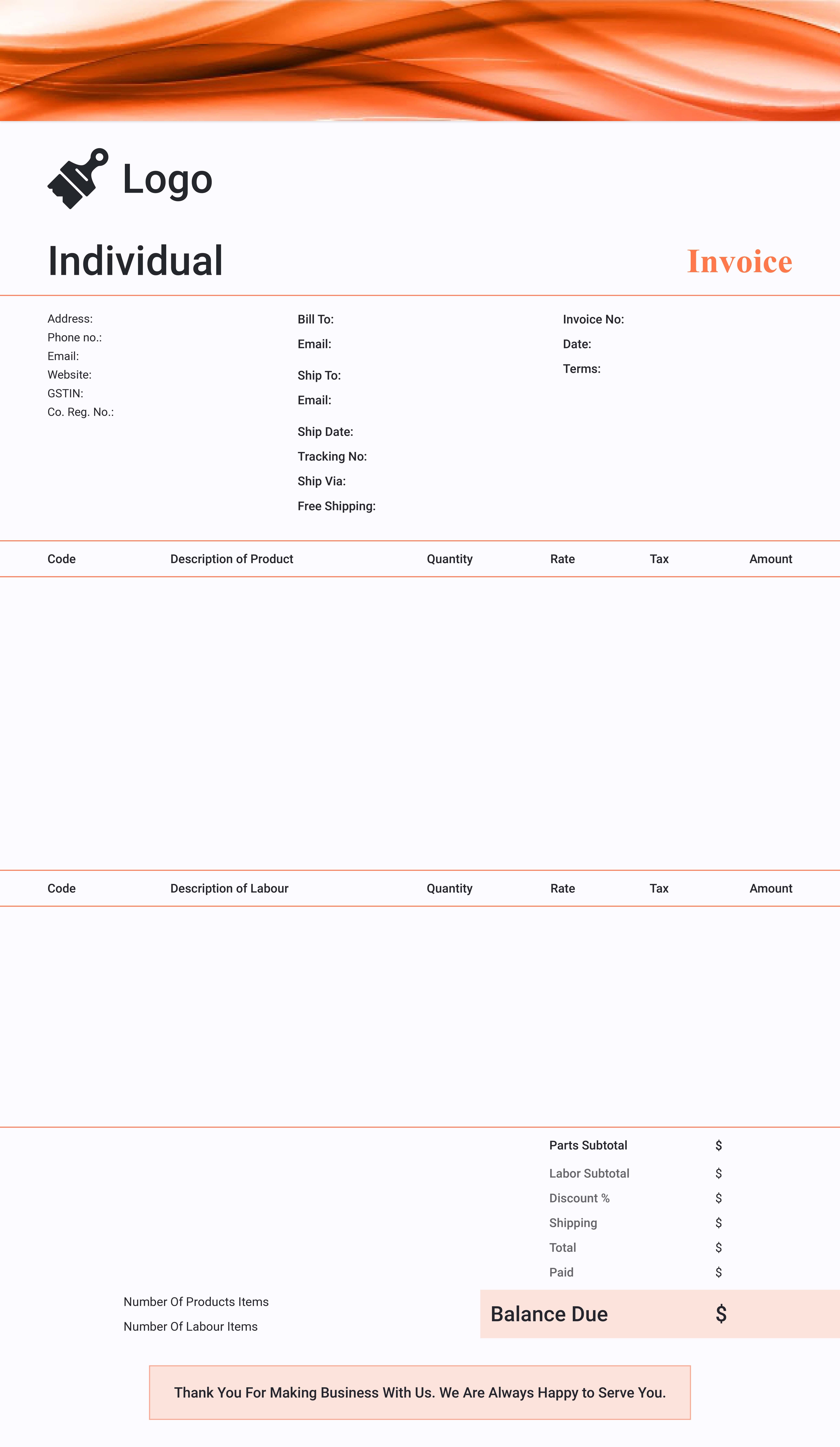 39+ Sales Invoice Format In Excel Download Pics