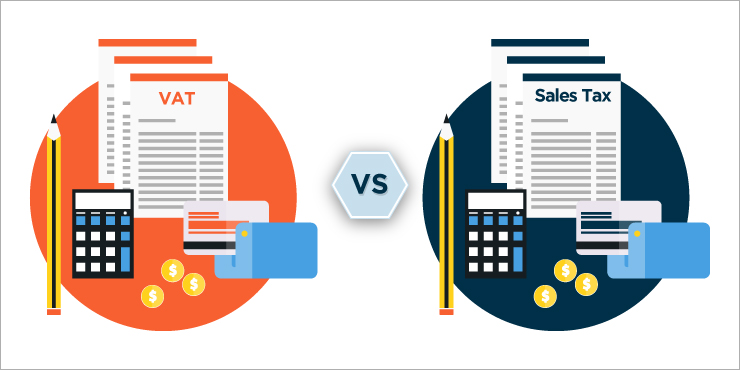 difference between vat and sales tax