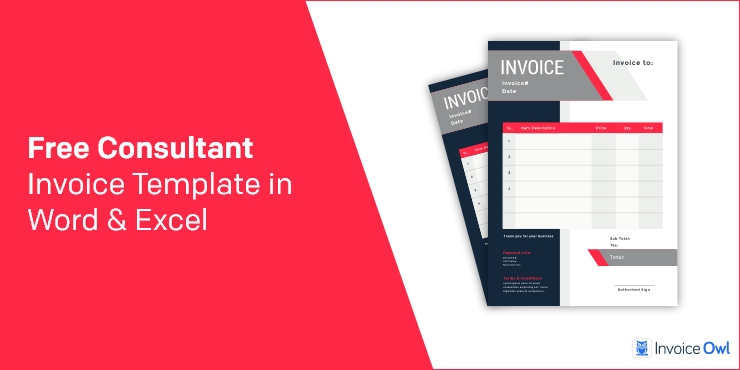 Best Free Consultant Invoice Template In Word Excel