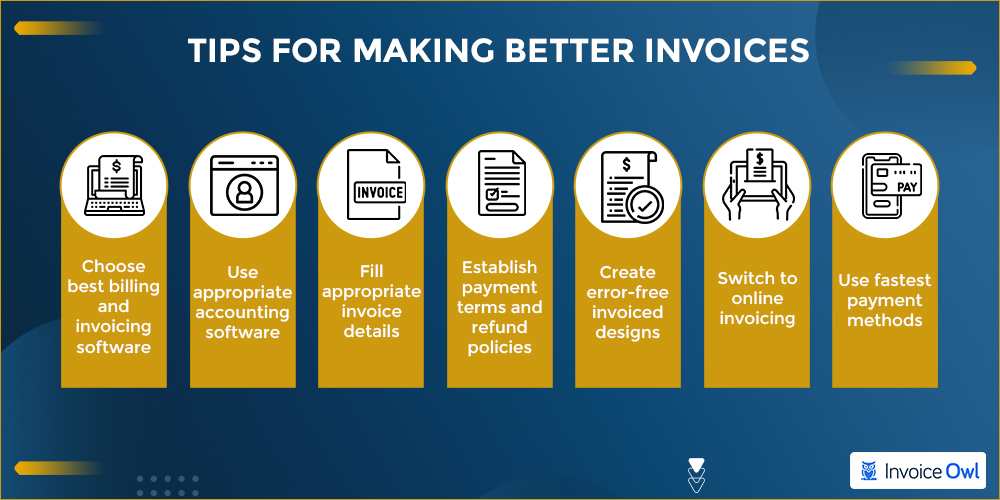 Tips for making better invoices