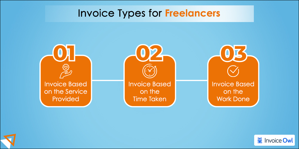 Types of freelance invoices