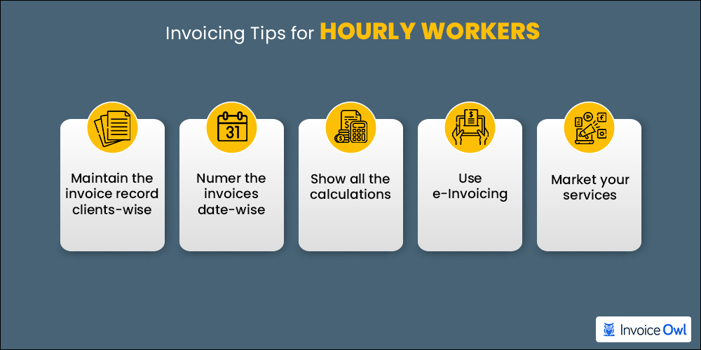 5 Invoicing tips for hourly work