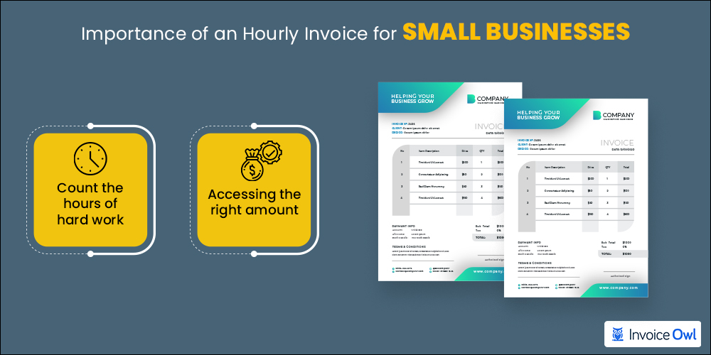 Importance of an hourly invoice for small business