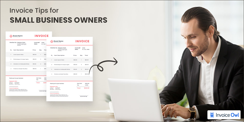 invoice tips for small business owners