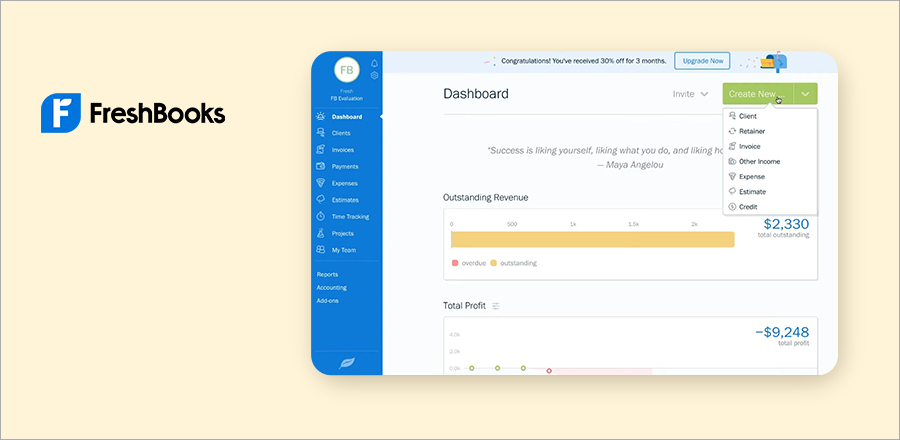 Freshbooks app review for small businesses