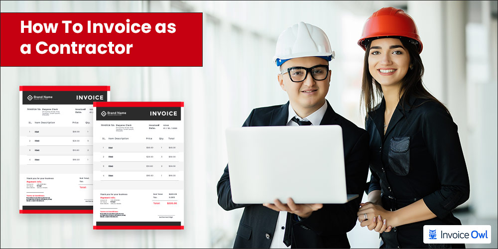 How to invoice as a contractor