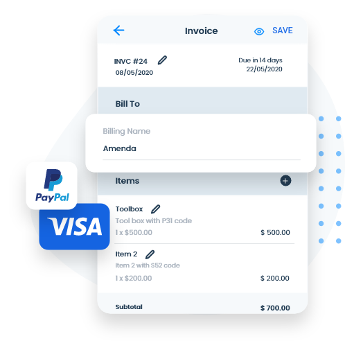 Flooring invoices for contractors