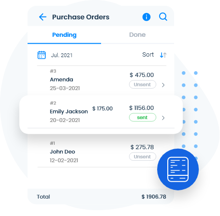 Create professional flooring purchase order