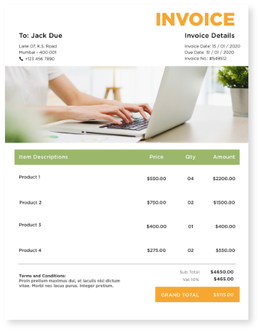 Invoice with InvoiceOwl