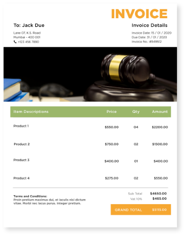 Invoice with IncoiceOwl