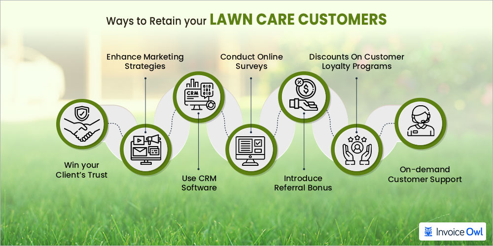 Ways to retain your lawn care customers