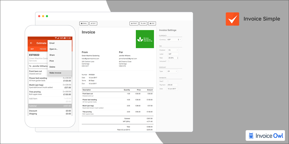 Invoice Simple