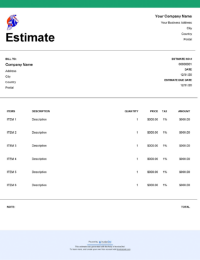  Download residential construction estimate template