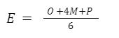 three point estimating: equation two