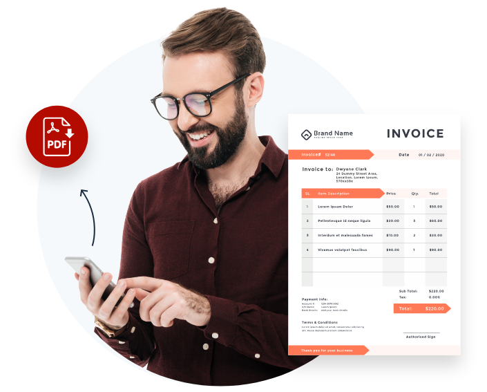 pdf invoice template