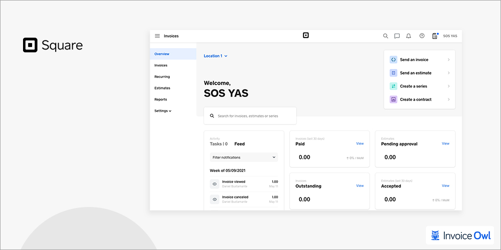 square invoices