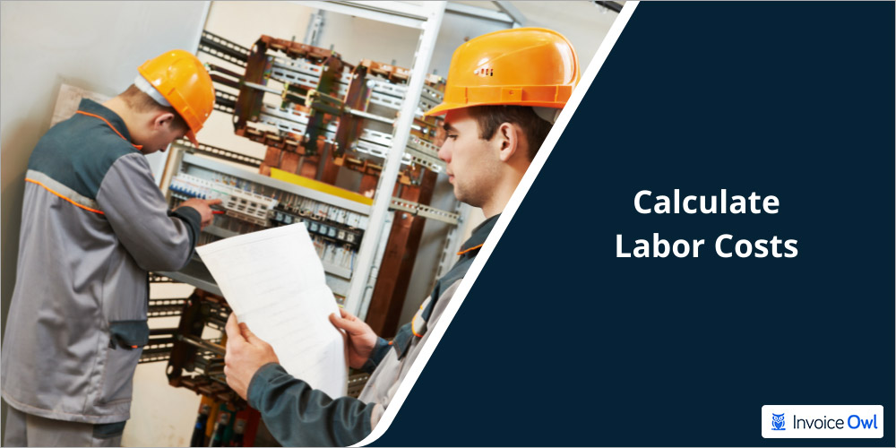 calculate labor costs for electrical estimate