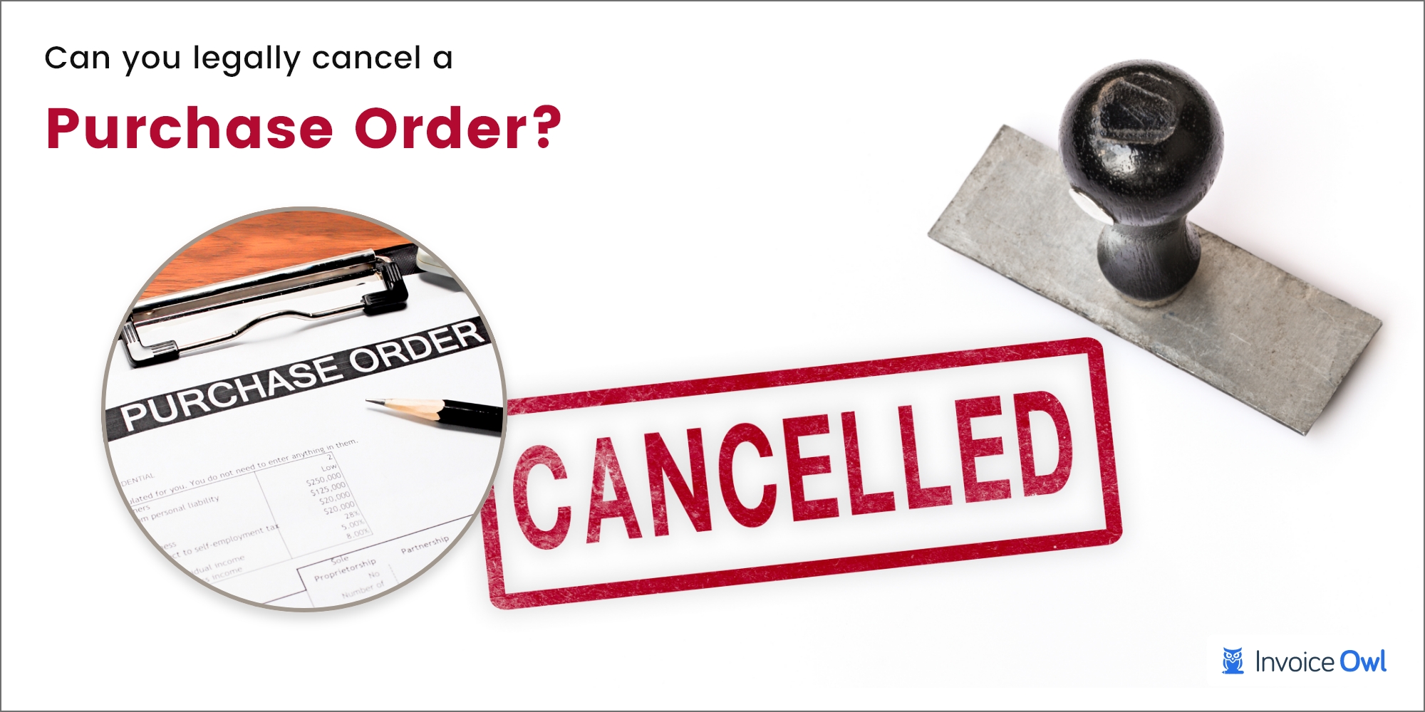 can you legally cancel a purchase order
