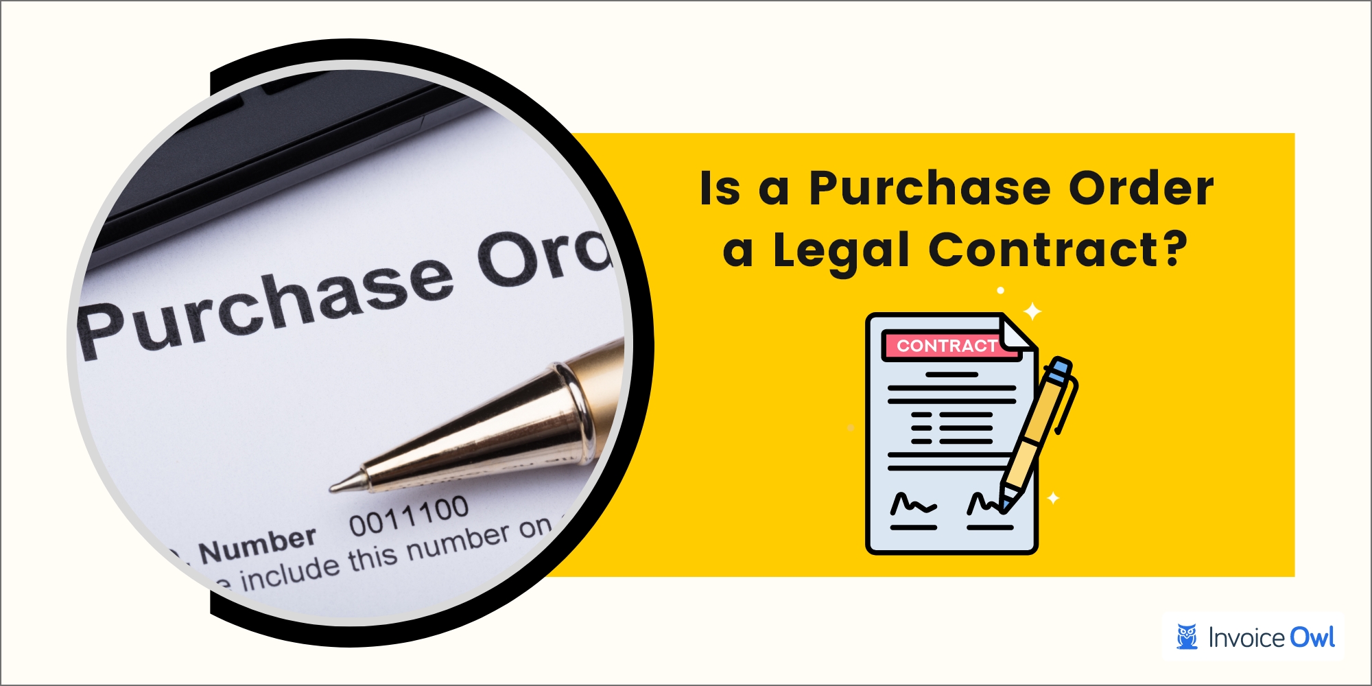 is purchase order a legal contract