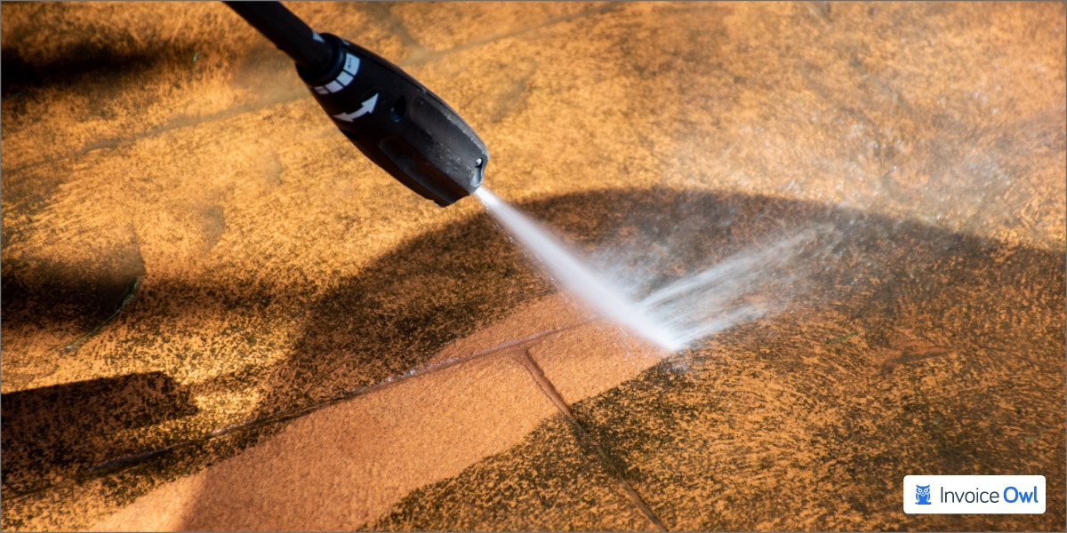 Pressure washing services