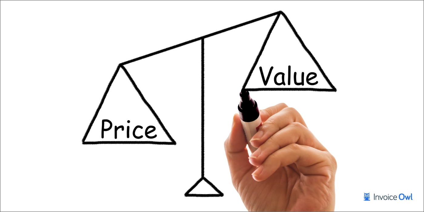 Price based on value