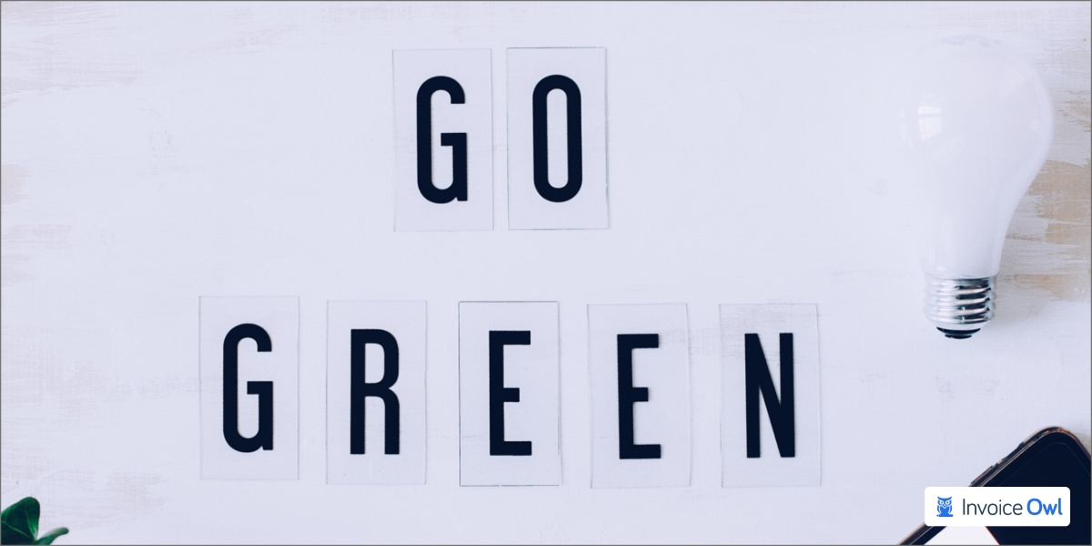 Go green