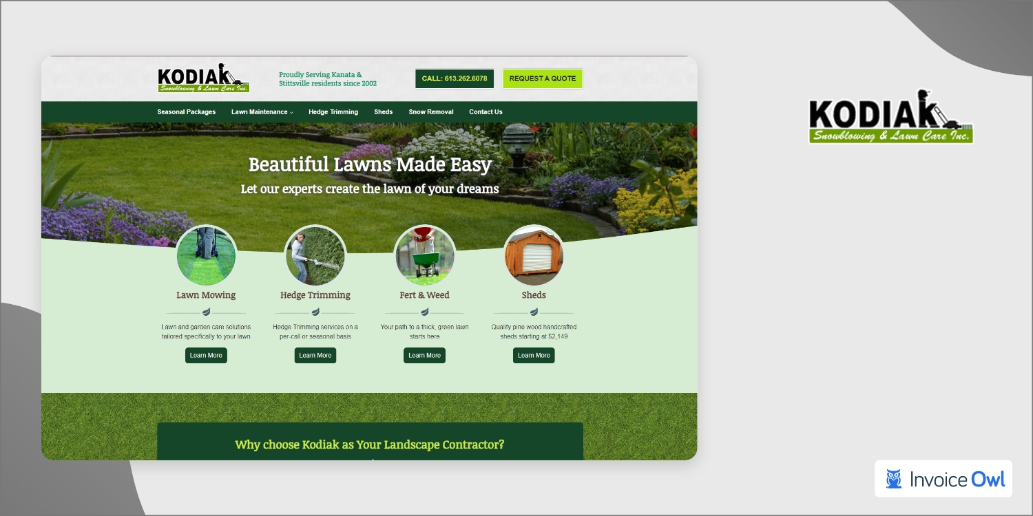 Kodiak Snowblowing & Lawn Care Inc.