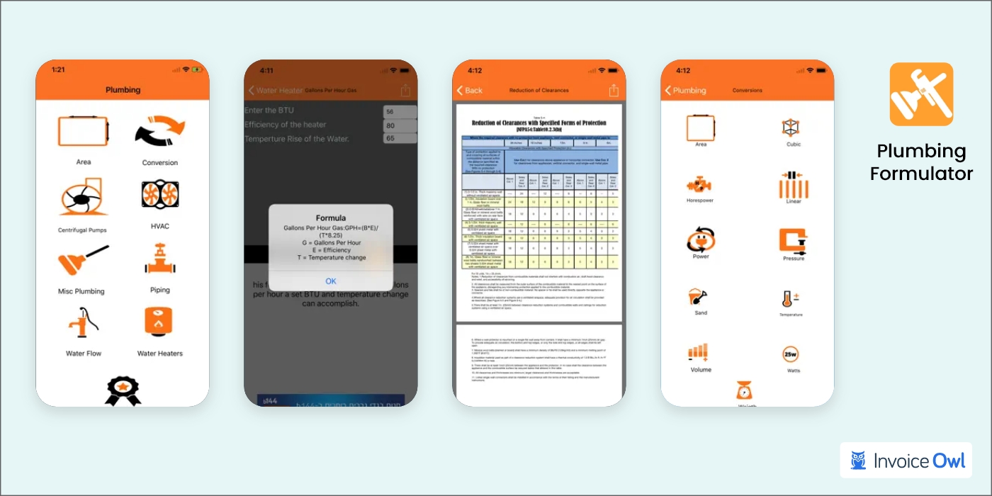 best plumbing invoice app