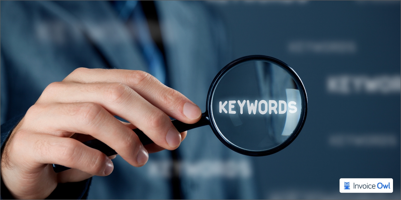 Use of Right Keywords