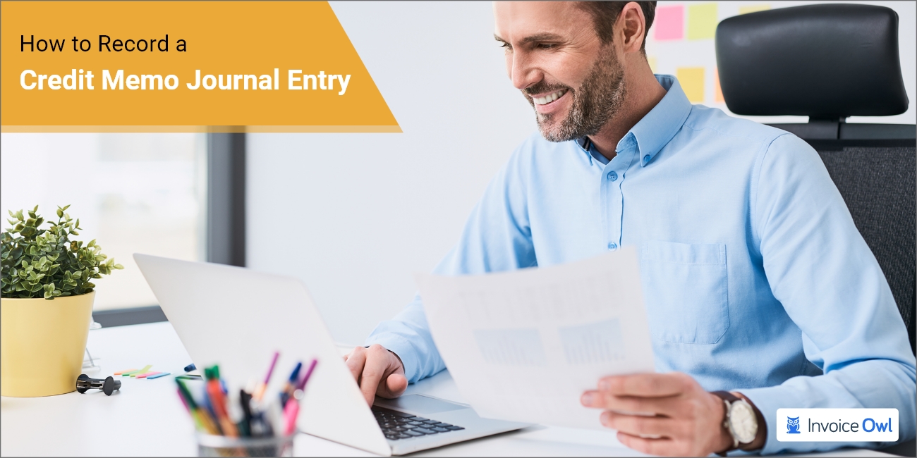 How to record a credit memo journal entry