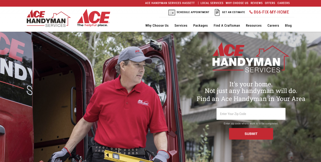 website for handyman