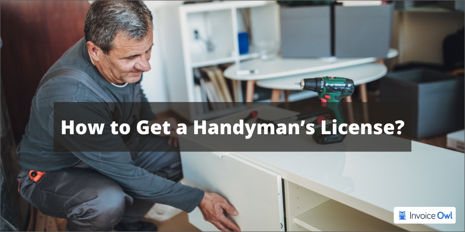 How to get a handymans license