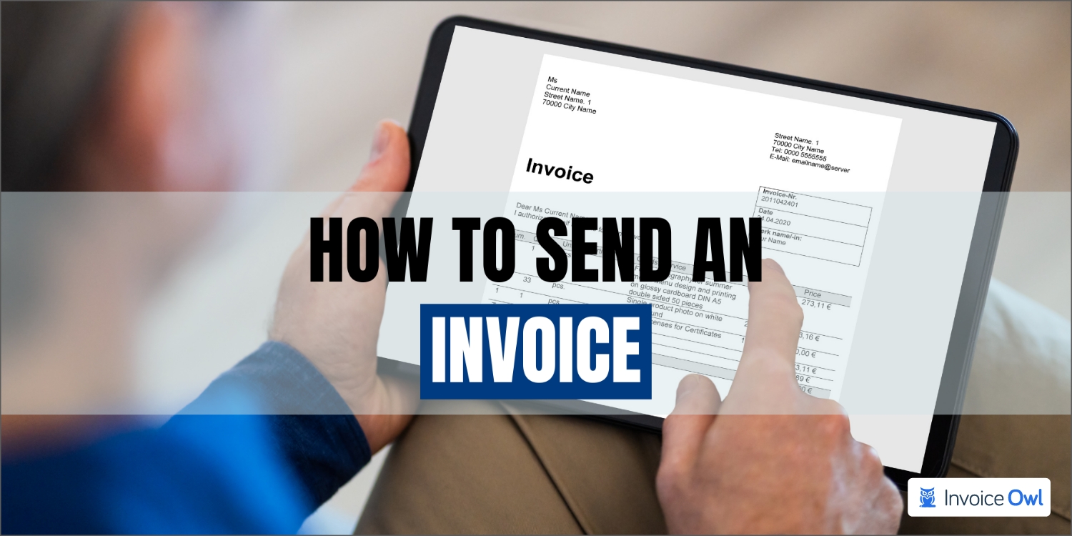 How to send an invoice