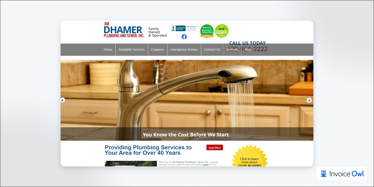 Jim dhamer plumbing