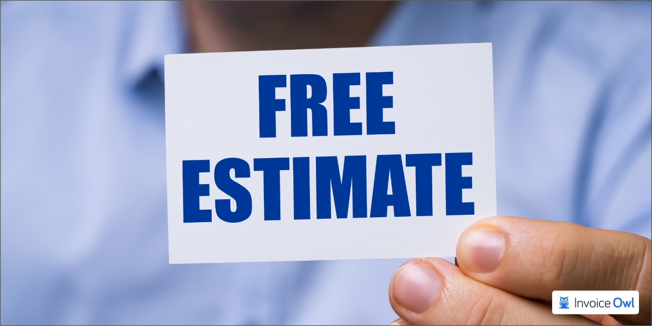 Should contractors issue estimates for free