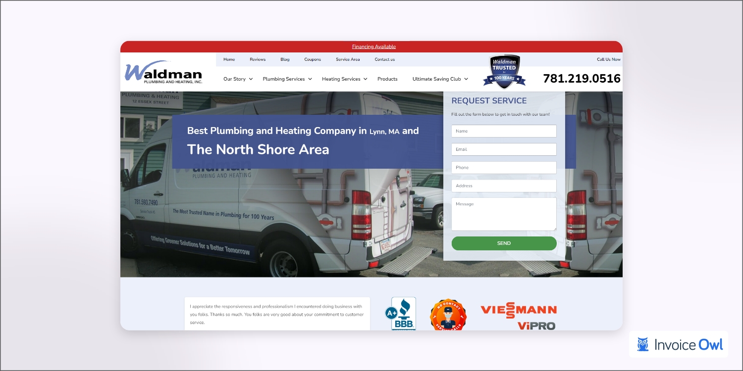 Waldman plumbing and heating inc
