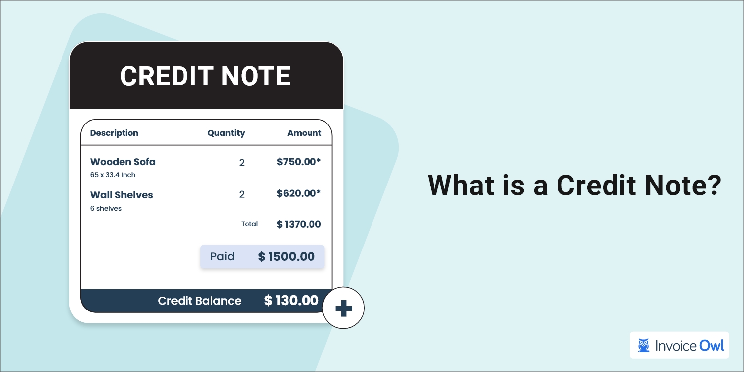 What Is Financial Credit Note Infoupdate