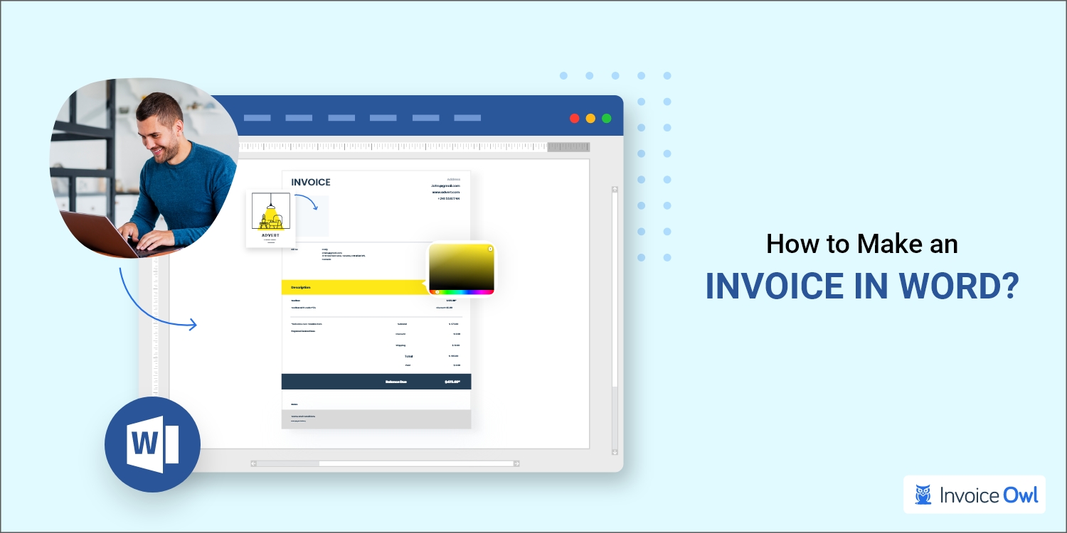 How to make an invoice in word