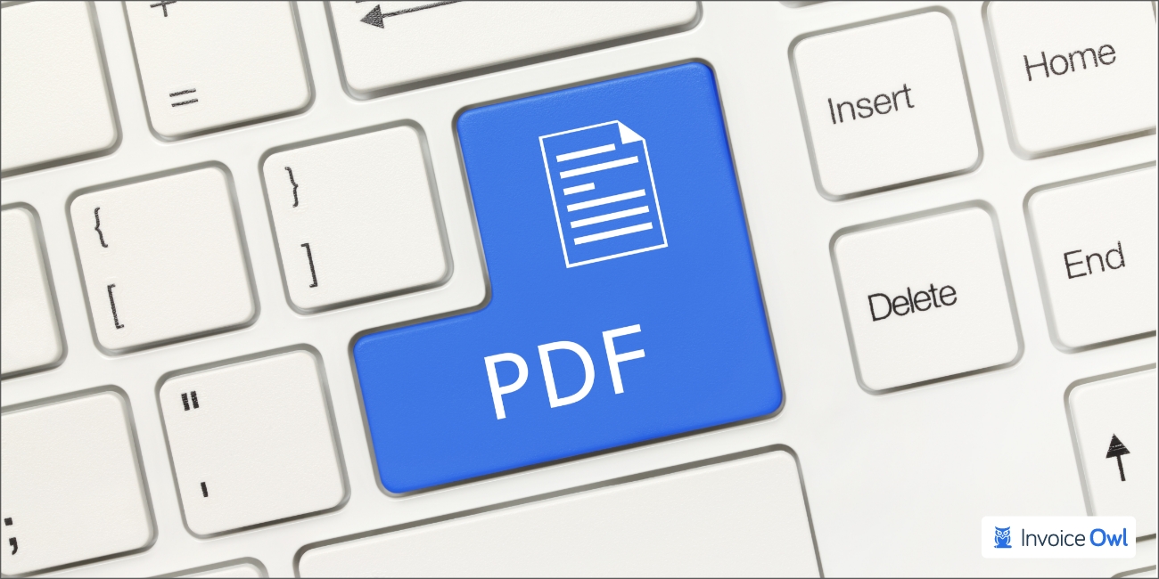 Save the pdf file