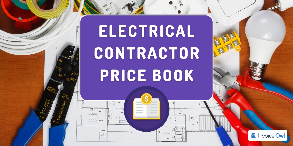 Electrical contractor price book
