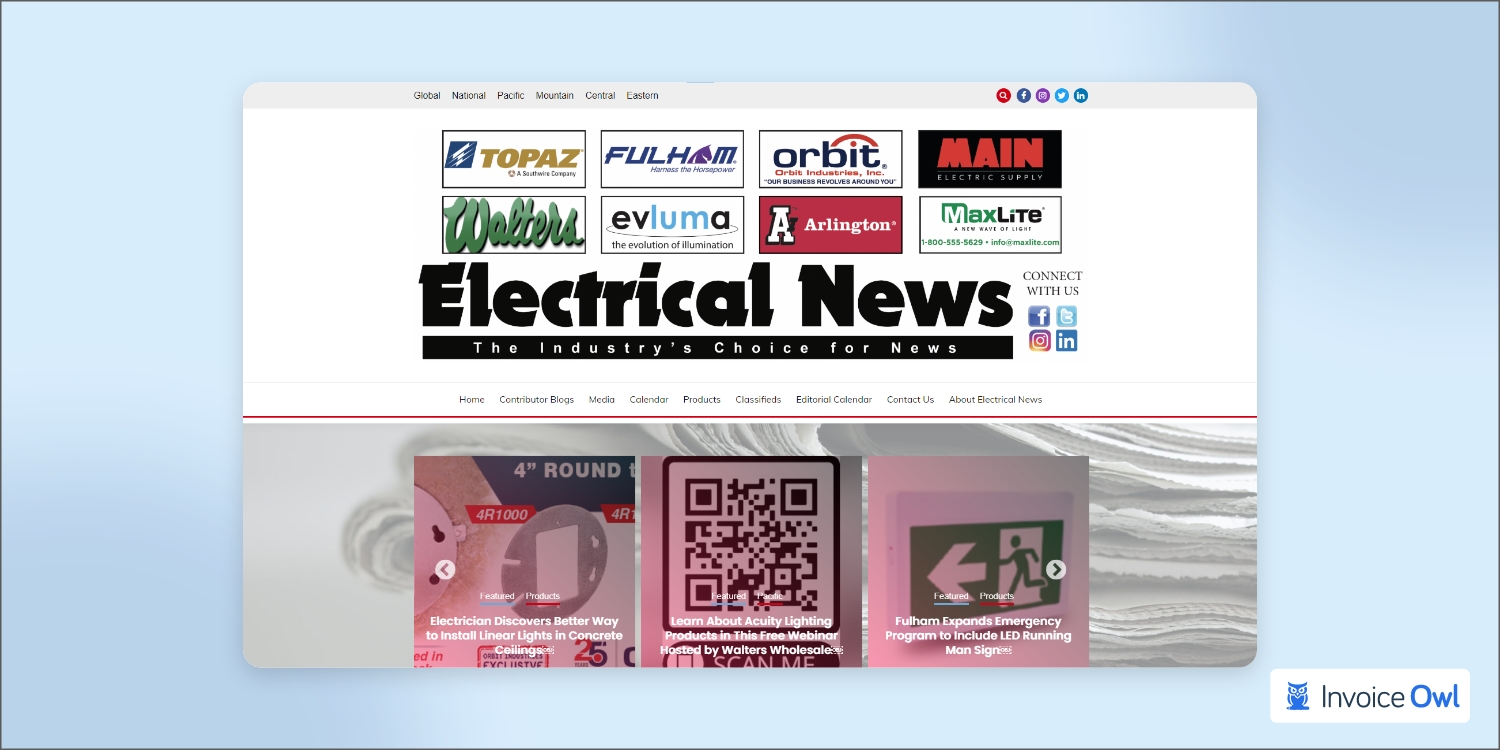 Electrical news