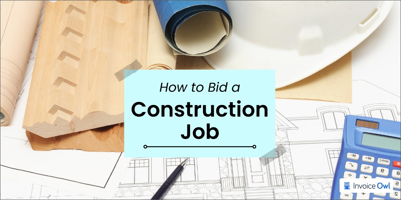 How to bid a construction jobs